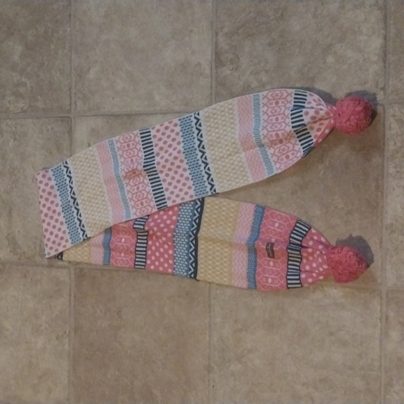 Matilda Jane Make Believe Pom Pom Knit Seasonal Soul Scarf One Size - Picture 5 of 6